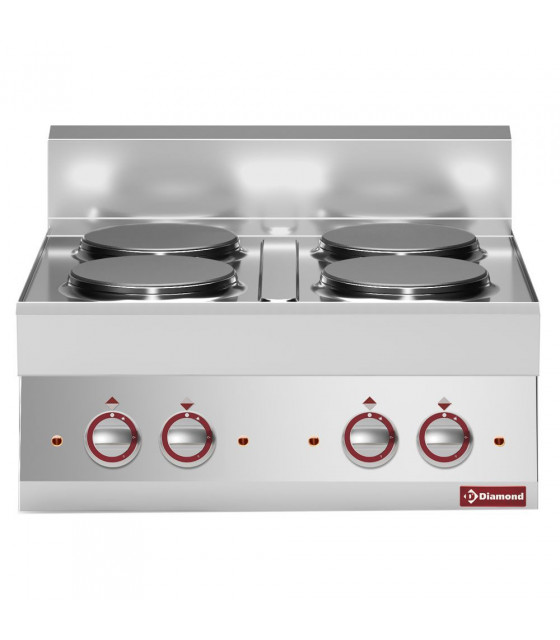 CUISINIERE ELECTRIQUE 4 PLAQUES TOP DIAMOND dans ELECTRIQUE