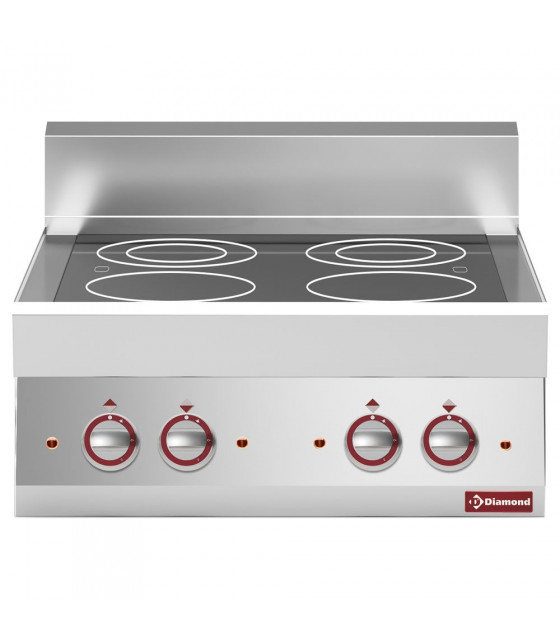 CUISINIERE ELECTRIQUE VITROCERAMIQUE 4 FOYERS TOP DIAMOND dans ELECTRIQUE