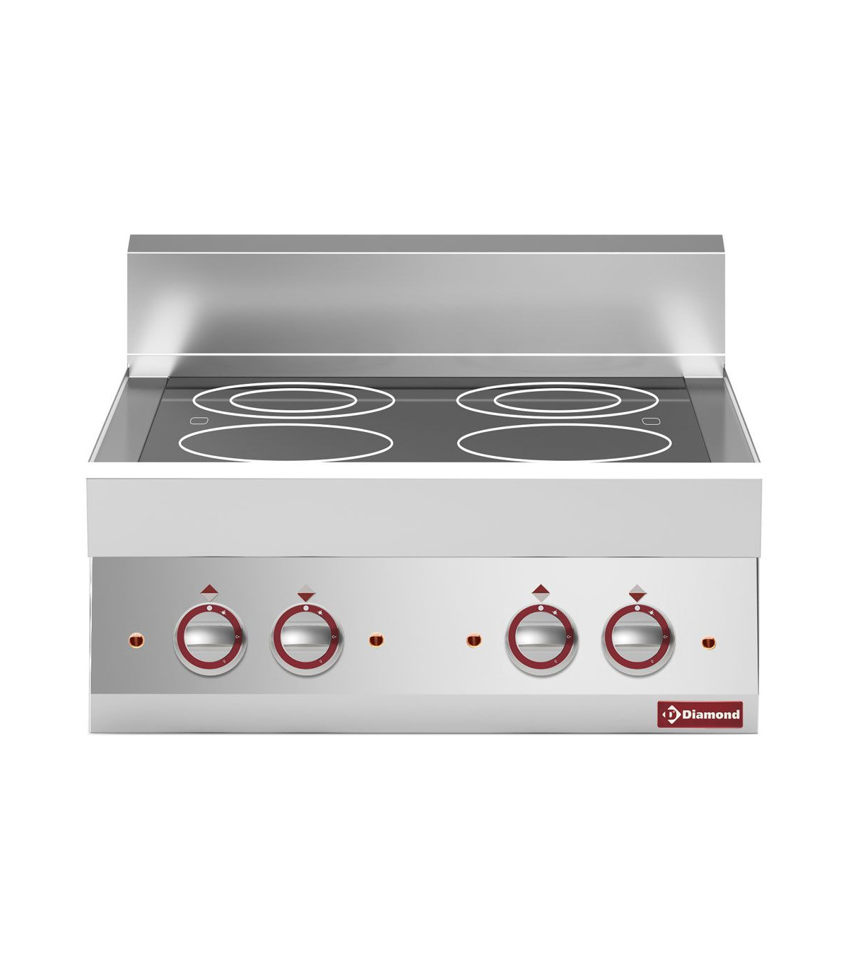 CUISINIERE ELECTRIQUE VITROCERAMIQUE 4 FOYERS TOP DIAMOND dans ELECTRIQUE