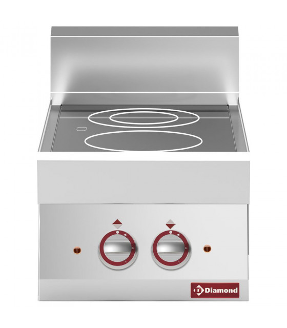 CUISINIERE ELECTRIQUE VITROCERAMIQUE 2 FOYERS TOP DIAMOND dans ELECTRIQUE