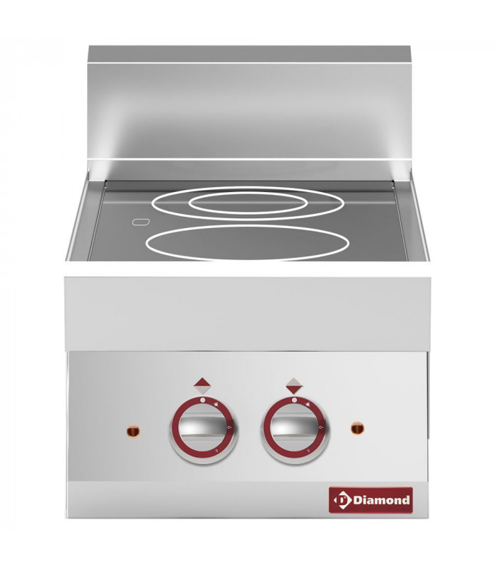 CUISINIERE ELECTRIQUE VITROCERAMIQUE 2 FOYERS TOP DIAMOND dans ELECTRIQUE