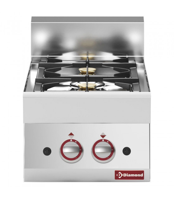 CUISINIERE GAZ 2 FEUX VIFS TOP DIAMOND dans GAZ