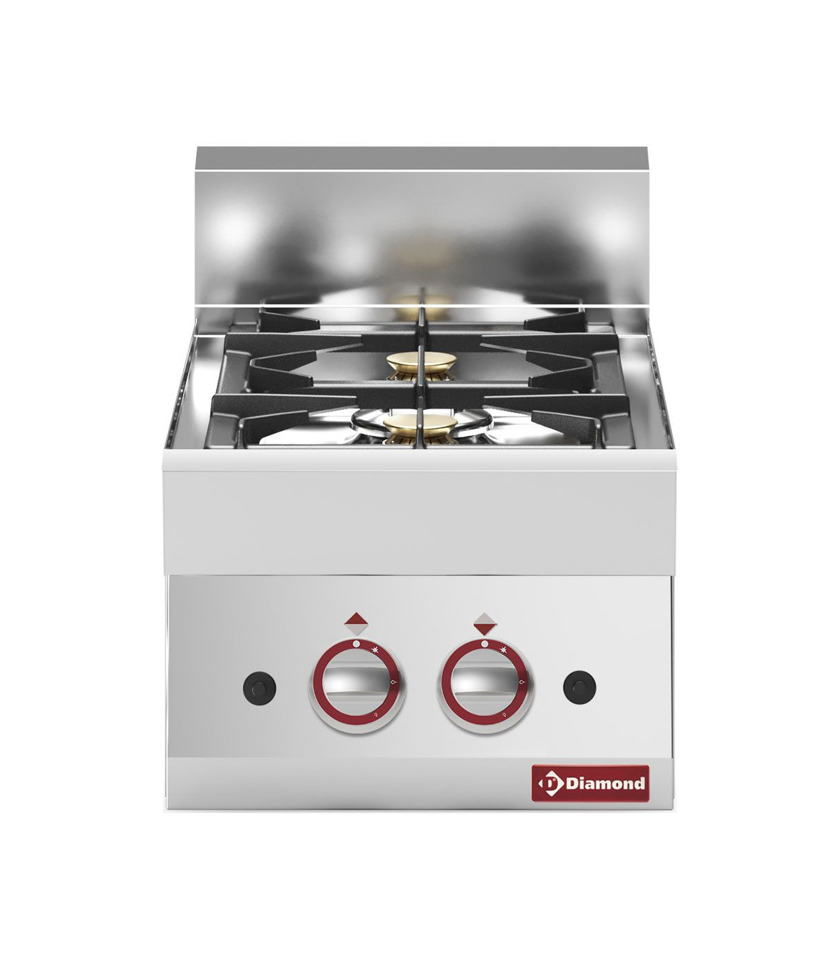 CUISINIERE GAZ 2 FEUX VIFS TOP DIAMOND dans GAZ