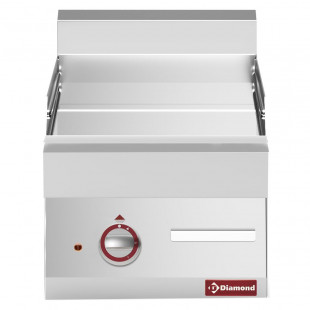 PLAQUE DE CUISSON ELECTRIQUE LISSE CHROME DIAMOND dans PLAQUE A SNACKER