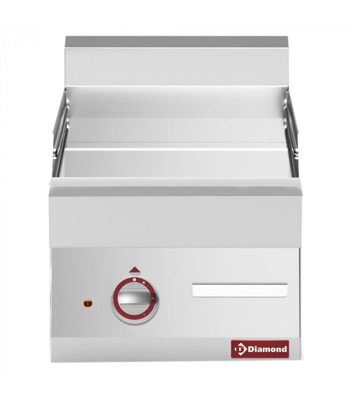 PLAQUE DE CUISSON ELECTRIQUE LISSE CHROME DIAMOND dans PLAQUE A SNACKER