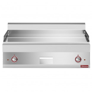 PLAQUE DE CUISSON ELECTRIQUE EXTRA-LARGE SURFACE LISSE CHROME DIAMOND dans PLAQUE A SNACKER