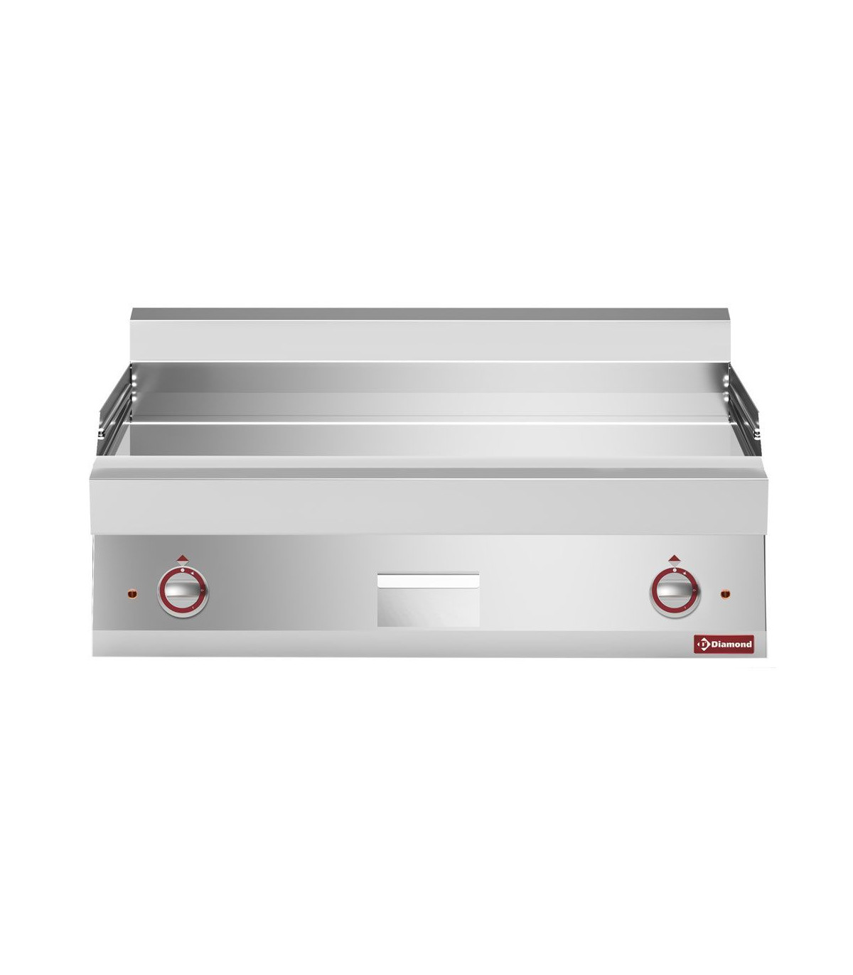 PLAQUE DE CUISSON ELECTRIQUE EXTRA-LARGE SURFACE LISSE CHROME DIAMOND dans PLAQUE A SNACKER