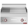 PLAQUE DE CUISSON ELECTRIQUE 2/3 LISSE ET 1/3 RAINUREE TOP DIAMOND dans PLAQUE A SNACKER