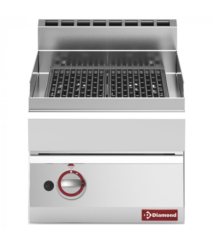 GRILL-VAPEUR GAZ AVEC GRILLE DE CUISSON EN FONTE TOP DIAMOND dans GRILL VAPEUR