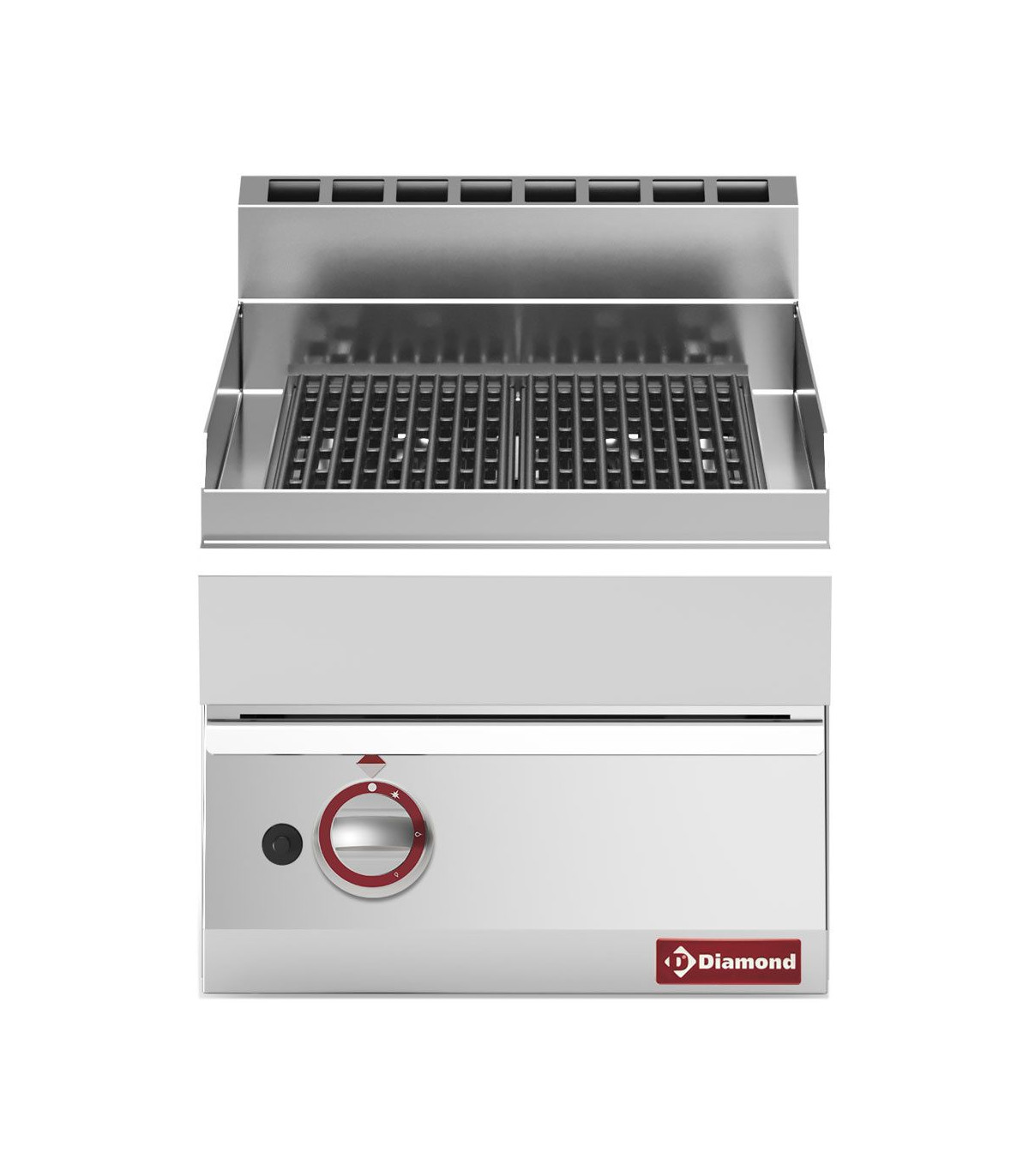 GRILL-VAPEUR GAZ AVEC GRILLE DE CUISSON EN FONTE TOP DIAMOND dans GRILL VAPEUR