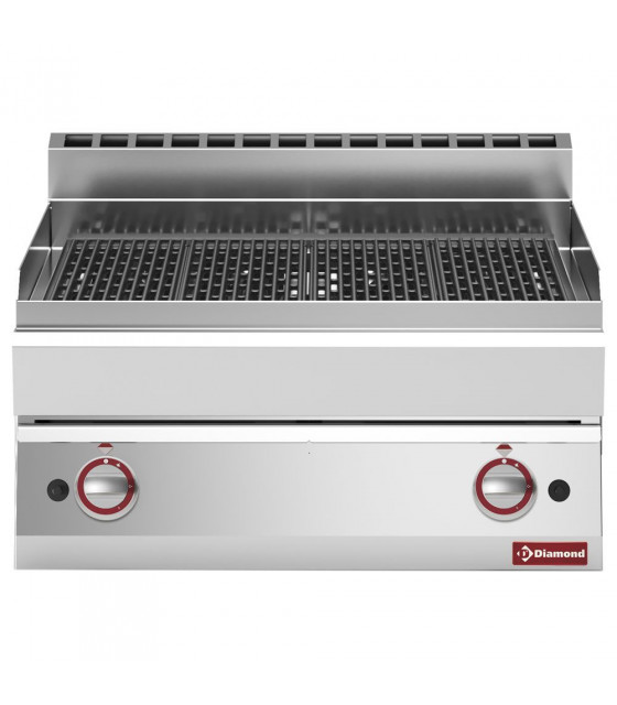 GRILL-VAPEUR GAZ AVEC GRILLE DE CUISSON EN FONTE TOP DIAMOND dans GRILL VAPEUR