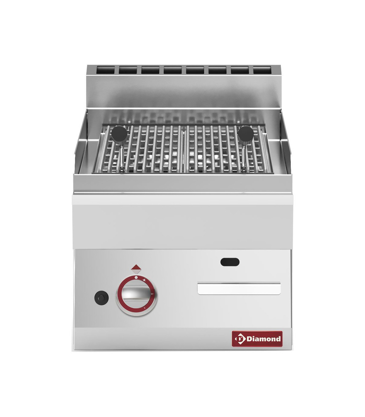 GRILL PIERRE DE LAVE GAZ GRILLE DE CUISSON EN FONTE TOP DIAMOND dans PIERRES DE LAVE