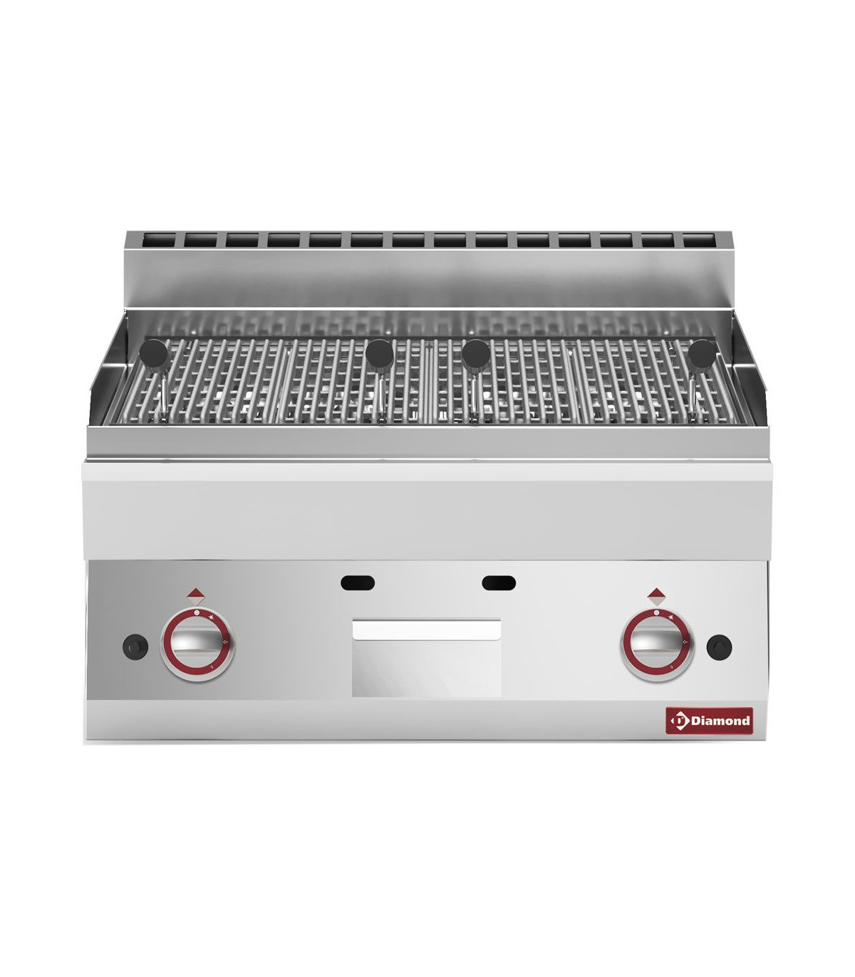 GRILL PIERRE DE LAVE GAZ GRILLE DE CUISSON EN FONTE TOP DIAMOND dans PIERRES DE LAVE
