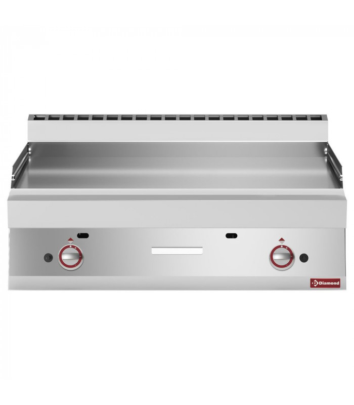PLAQUE DE CUISSON GAZ EXTRA-LARGE SURFACE LISSE DIAMOND dans PLAQUE A SNACKER
