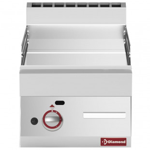 PLAQUE DE CUISSON GAZ LISSE TOP CHROME DUR DIAMOND dans PLAQUE A SNACKER