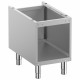 SOUBASSEMENT OUVERT SUR PIEDS INOX REGLABLES 40CM DIAMOND