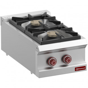 CUISINIERE GAZ 2 FEUX VIFS TOP DIAMOND dans GAZ