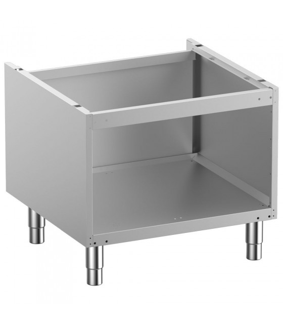 SOUBASSEMENT OUVERT SUR PIEDS INOX REGLABLES 70CM DIAMOND dans DIAMOND