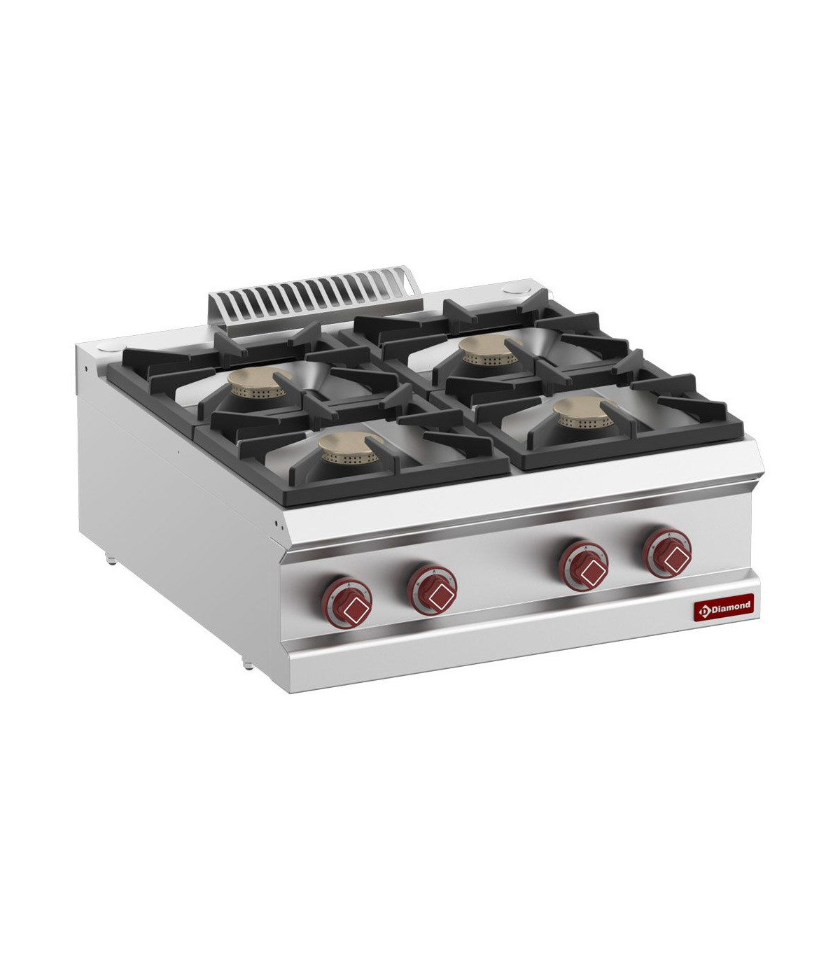 CUISINIERE GAZ 4 FEUX VIFS TOP DIAMOND dans GAZ