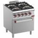 FOURNEAU 4 FEUX VIFS GAZ FOUR ELECTRIQUE GN2/1 DIAMOND