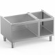 SOUBASSEMENT OUVERT SUR PIEDS INOX REGLABLES 110CM DIAMOND