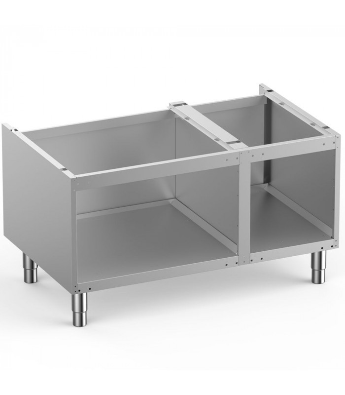 SOUBASSEMENT OUVERT SUR PIEDS INOX REGLABLES 110CM DIAMOND dans DIAMOND