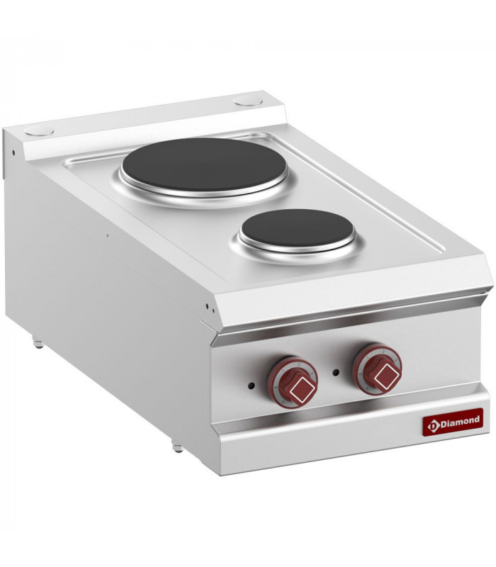 CUISINIERE ELECTRIQUE 2 PLAQUES RONDES TOP DIAMOND dans ELECTRIQUE