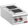 CUISINIERE ELECTRIQUE 2 PLAQUES CARREES TOP DIAMOND dans ELECTRIQUE
