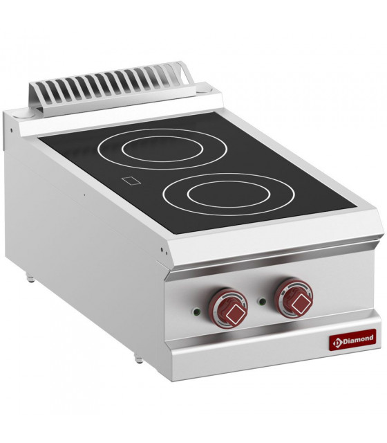 CUISINIERE ELECTRIQUE VITROCERAMIQUE 2 ZONES TOP DIAMOND dans ELECTRIQUE