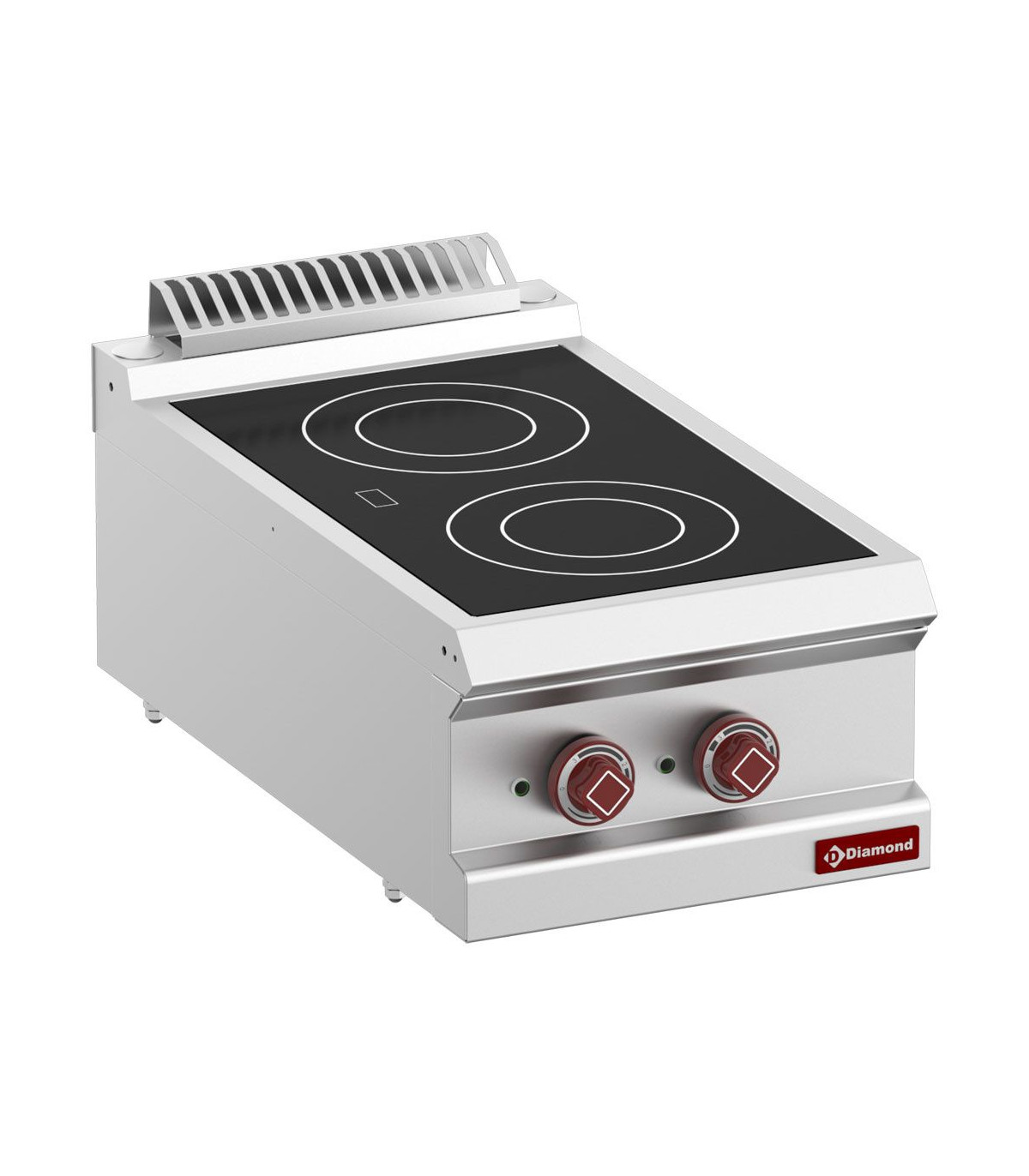CUISINIERE ELECTRIQUE VITROCERAMIQUE 2 ZONES TOP DIAMOND dans ELECTRIQUE
