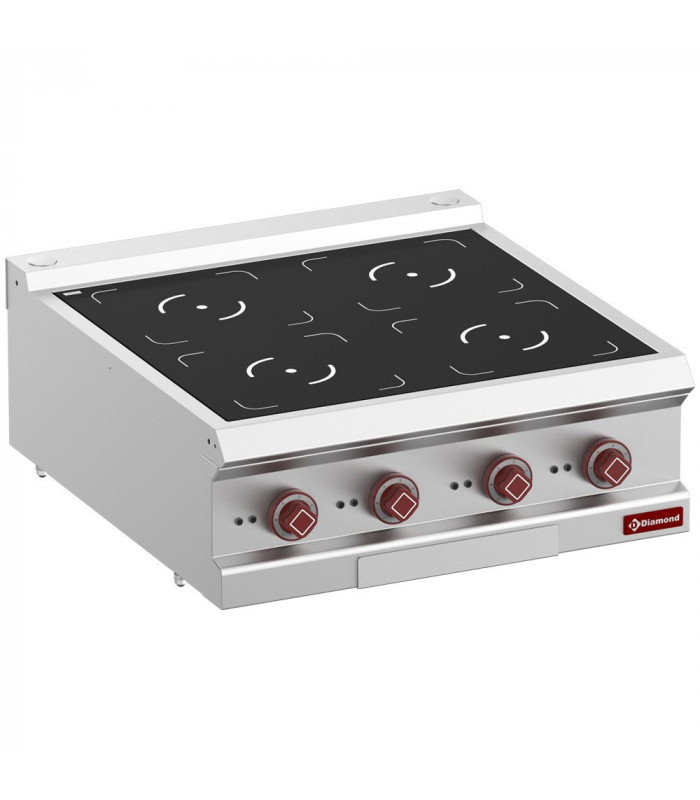 CUISINIERE ELECTRIQUE 4 FOYERS A INDUCTION TOP DIAMOND dans ELECTRIQUE