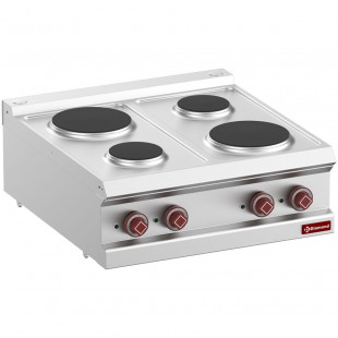 CUISINIERE ELECTRIQUE 4 PLAQUES RONDES TOP DIAMOND dans ELECTRIQUE