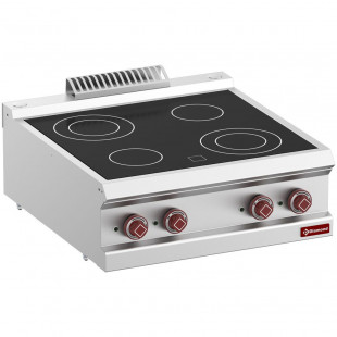 CUISINIERE ELECTRIQUE VITROCERAMIQUE 4 ZONES TOP DIAMOND dans ELECTRIQUE