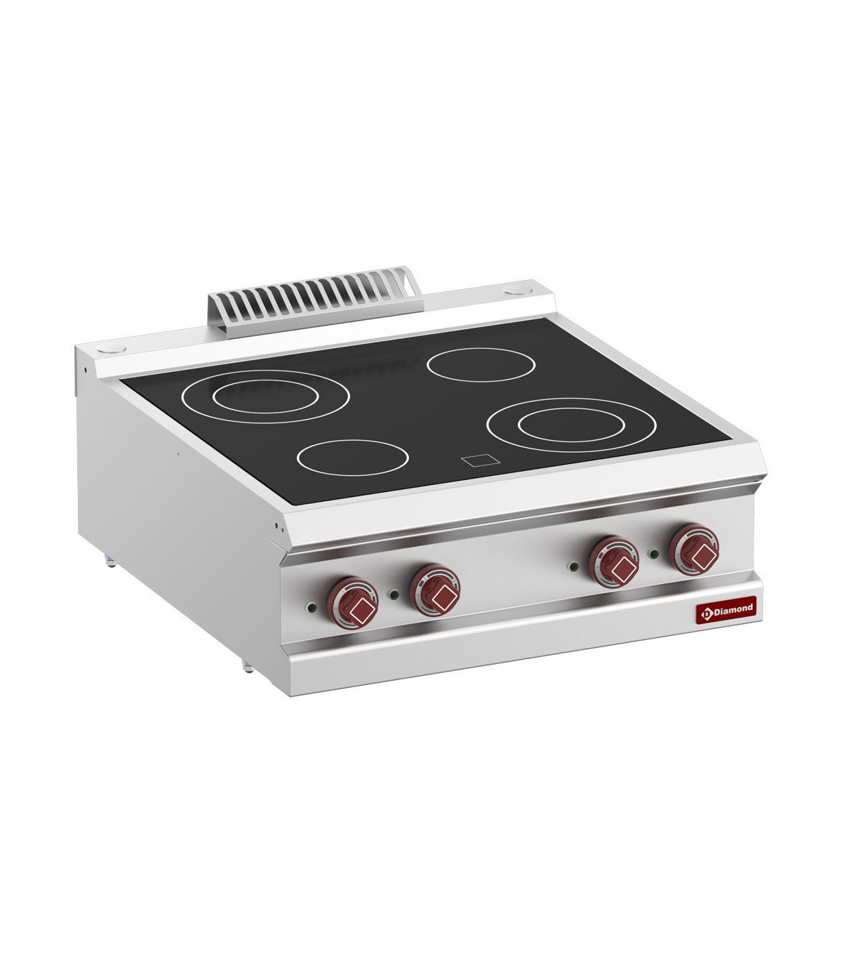CUISINIERE ELECTRIQUE VITROCERAMIQUE 4 ZONES TOP DIAMOND dans ELECTRIQUE