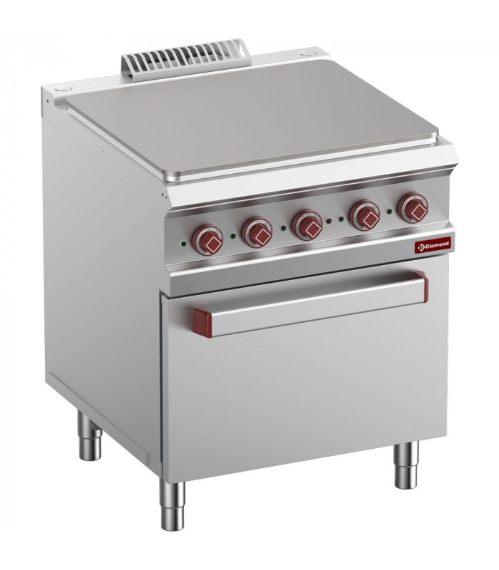 FOURNEAU TAQUE ELECTRIQUE MODULE 1/1 SUR FOUR GN2/1 DIAMOND dans ELECTRIQUE