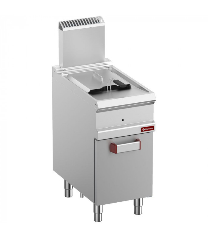 FRITEUSE GAZ 1 CUVE 14LT SUR ARMOIRE DIAMOND dans GAZ