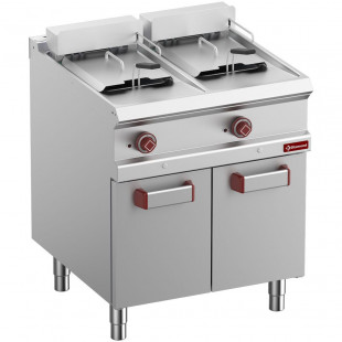 FRITEUSE ELECTRIQUE 2 CUVES DE 13LT SUR ARMOIRE DIAMOND dans ELECTRIQUE