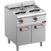 FRITEUSE ELECTRIQUE 2 CUVES DE 13LT SUR ARMOIRE DIAMOND dans ELECTRIQUE
