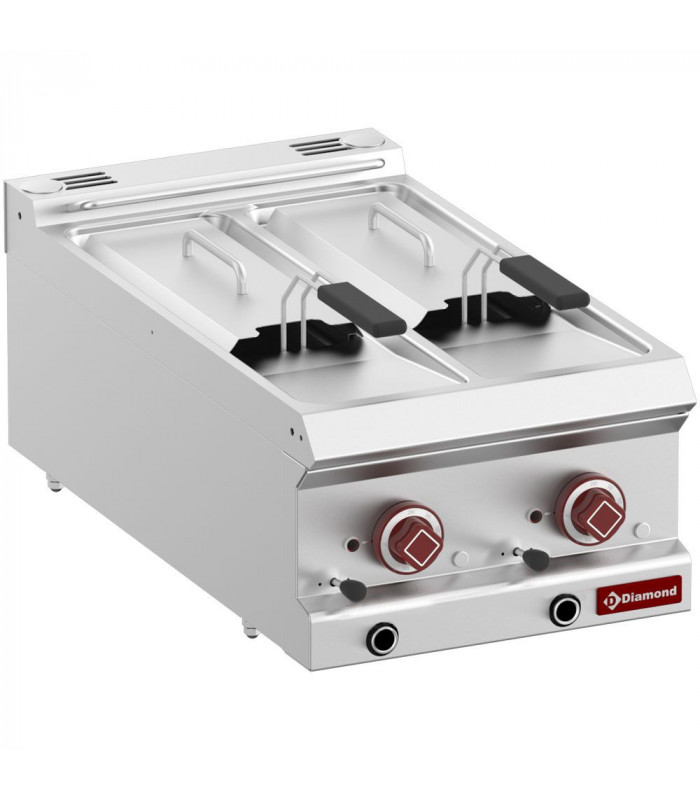 FRITEUSE ELECTRIQUE 2 CUVES DE 7LT -TOP- DIAMOND dans ELECTRIQUE