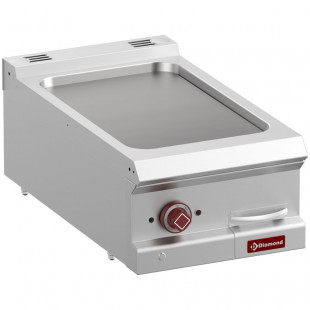 PLAQUE DE CUISSON ELECTRIQUE AVEC PLAQUE LISSE MODULE 1/2 TOP DIAMOND dans PLAQUE A SNACKER
