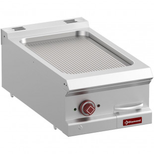 PLAQUE DE CUISSON ELECTRIQUE RAINUREE MODULE 1/2 TOP DIAMOND dans PLAQUE A SNACKER