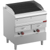 GRILL VAPEUR GAZ GRILLE EN FONTE DOUBLE FACE MODULE 1/1 DIAMOND dans GRILL VAPEUR