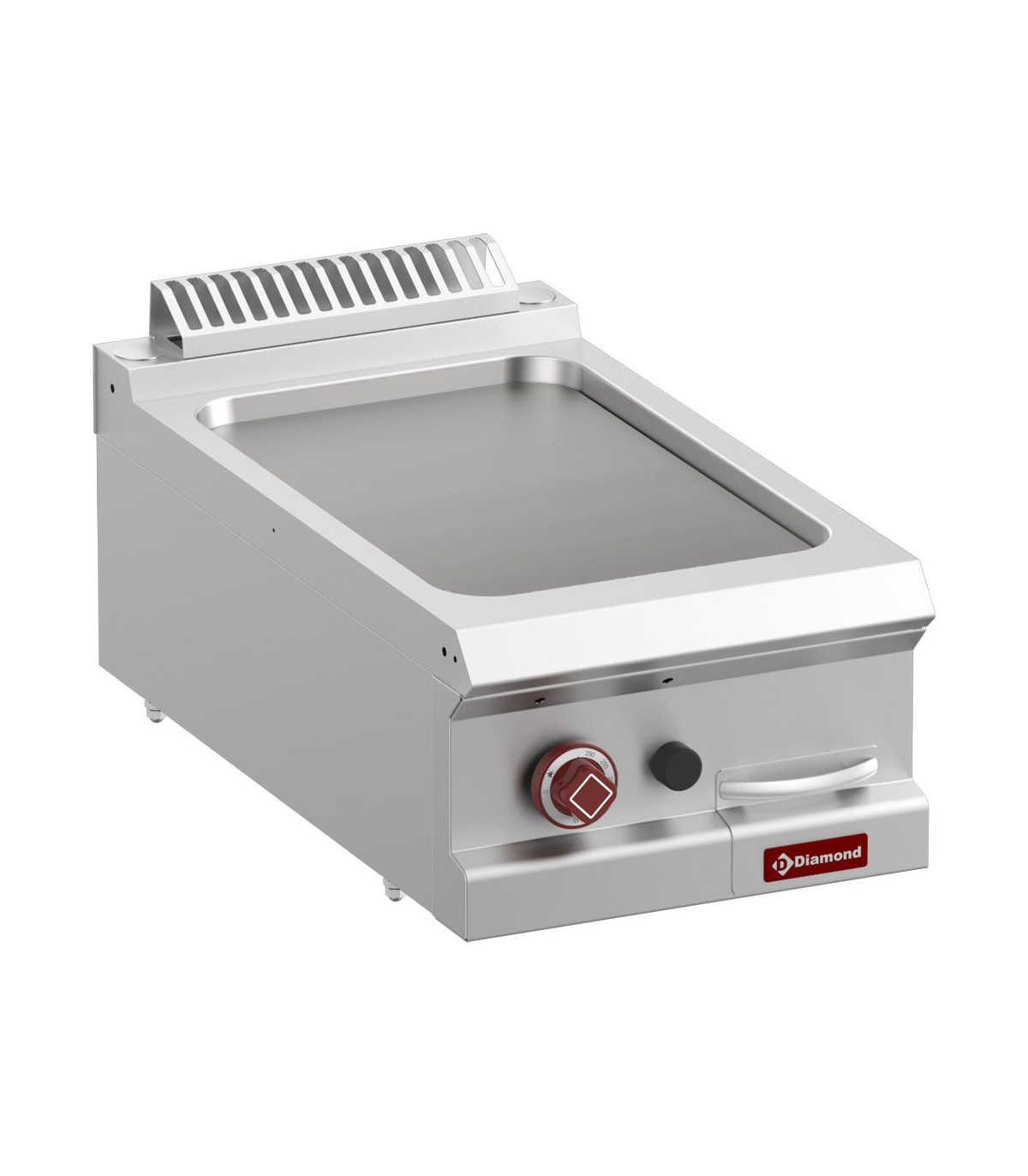 PLAQUE DE CUISSON GAZ LISSE MODULE 1/2 TOP DIAMOND dans PLAQUE A SNACKER