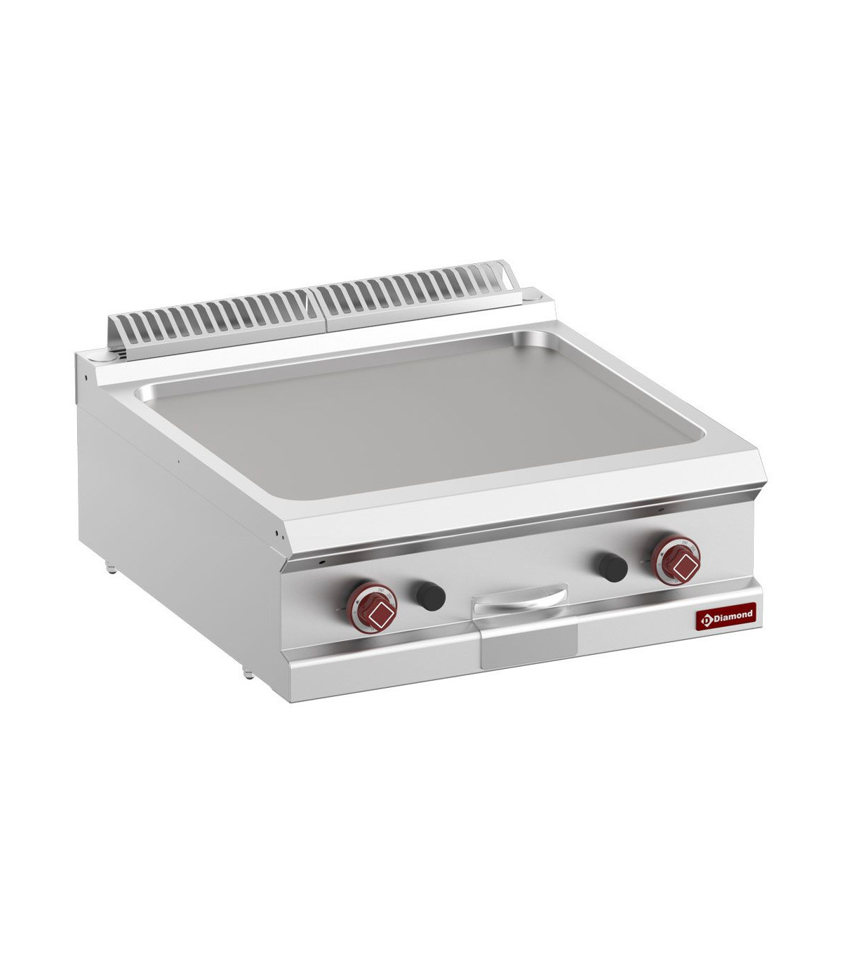 PLAQUE DE CUISSON GAZ LISSE MODULE 1/1 -TOP- DIAMOND dans PLAQUE A SNACKER