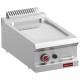 PLAQUE DE CUISSON GAZ LISSE CHROME DUR MODULE 1/2 -TOP- DIAMOND