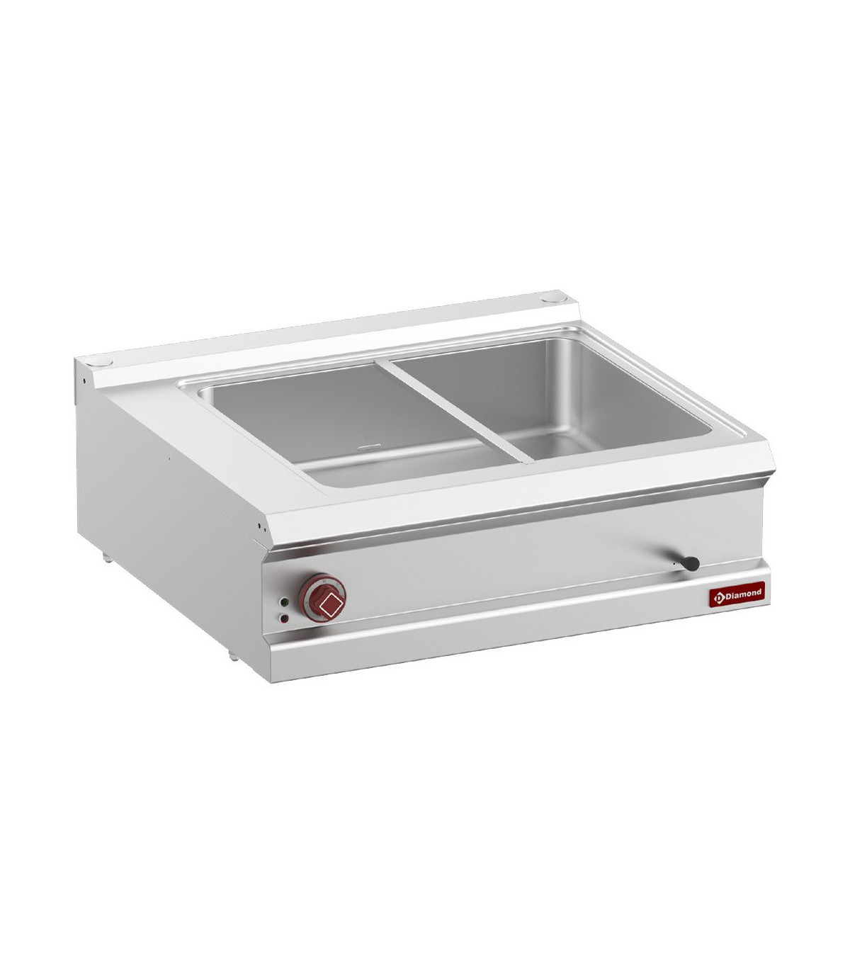 BAIN-MARIE ELECTRIQUE GN2/1 H150MM TOP DIAMOND dans BAIN-MARIE