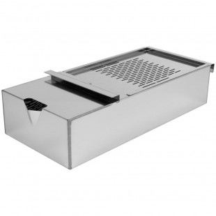 FRITEUSE ELECTRIQUE 2 CUVES 18LT SUR MEUBLE FERMEE OPTIMA 900 DIAMOND dans ELECTRIQUE