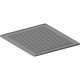 PLAQUE RAINUREE ACIER INOX 1 BRULEUR OPTIMA 900 DIAMOND