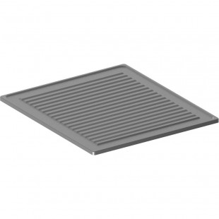 PLAQUE RAINUREE ACIER INOX 1 BRULEUR OPTIMA 900 DIAMOND dans DIAMOND