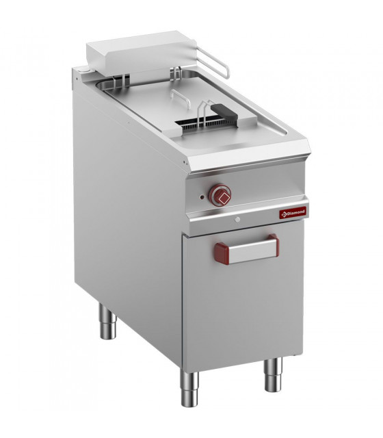 FRITEUSE ELECTRIQUE 1 CUVE 18LT SUR MEUBLE FERME OPTIMA 900 DIAMOND dans ELECTRIQUE